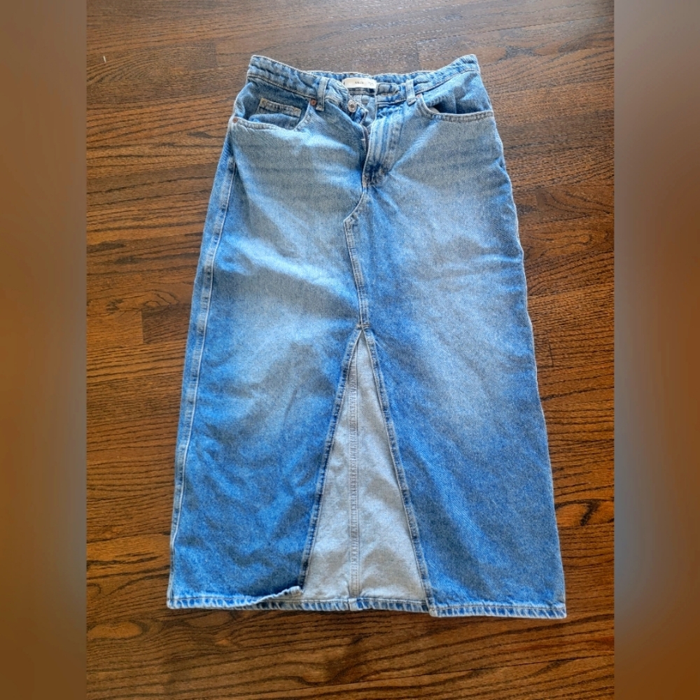 Long Denim skirt - MNG EUR-US size M